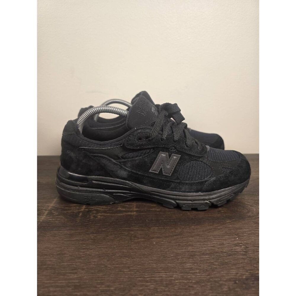 New Balance WR993TB Triple Black Limited Edition Made In USA Women's Size 9